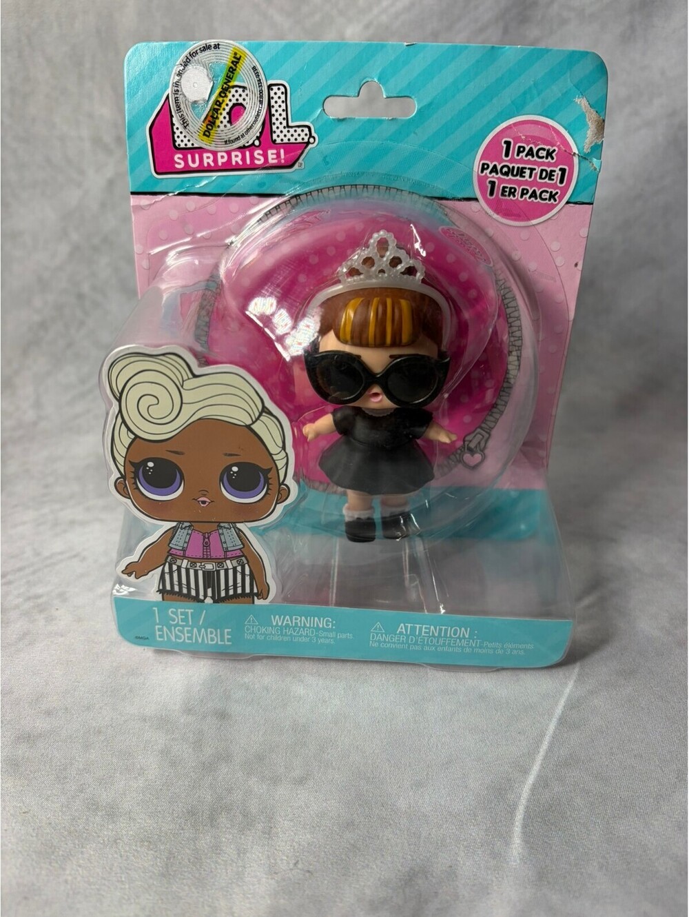 LOL Surprise Doll Black Dress Tiara Sunglasses New in Package 2022